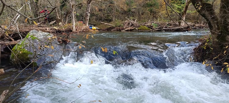 Packrafting río Najerilla tramo Venta del Goyo - Salto de la Manta