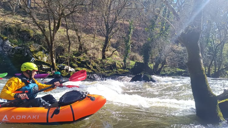 Packrafting río Ulla tramo Mítico